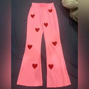 Sugar thrillz pink with red hearts size sm